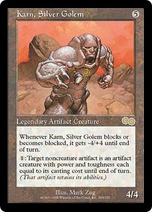Karn, Silver Golem Urza's Saga